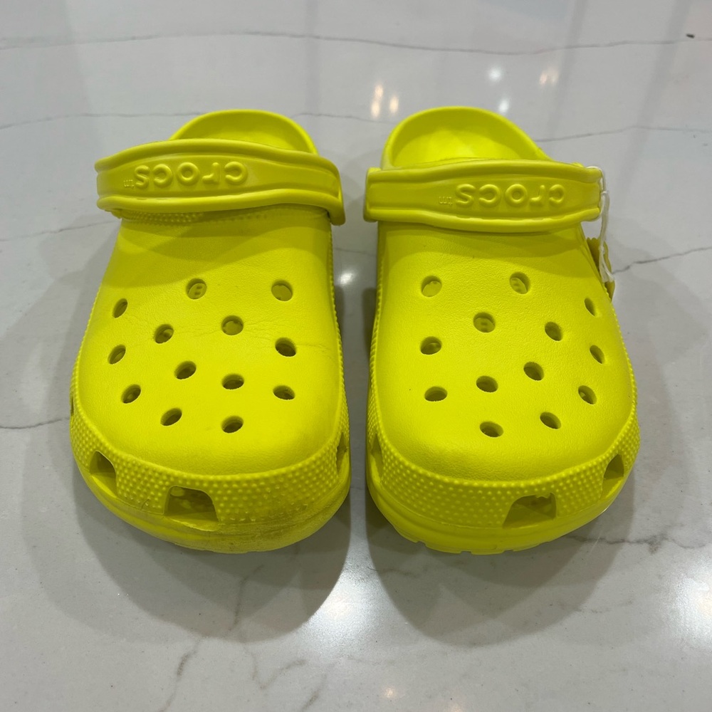 Like New!!! Crocs! Only one side was worn once!!!